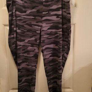 Torrid Gray Camo leggings